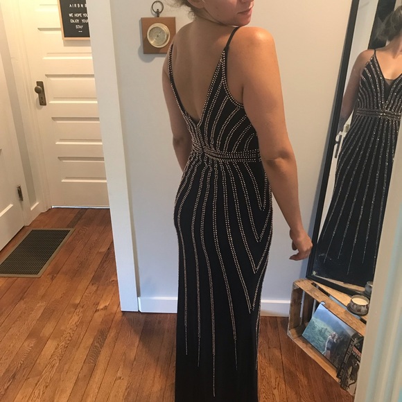 NWT Beaded Xscape Formal Gown - Picture 6 of 7